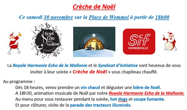 Soirée Crèche de Noël à Faymonville - photo 18