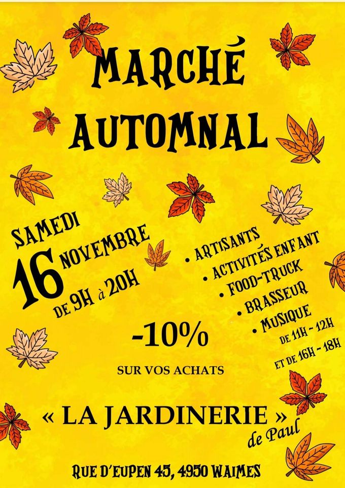 Marché Automnal à la Jardinerie Paul - photo 18