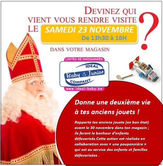 Visite de St Nicolas chez Ideal Baby & Junior Company - photo 18