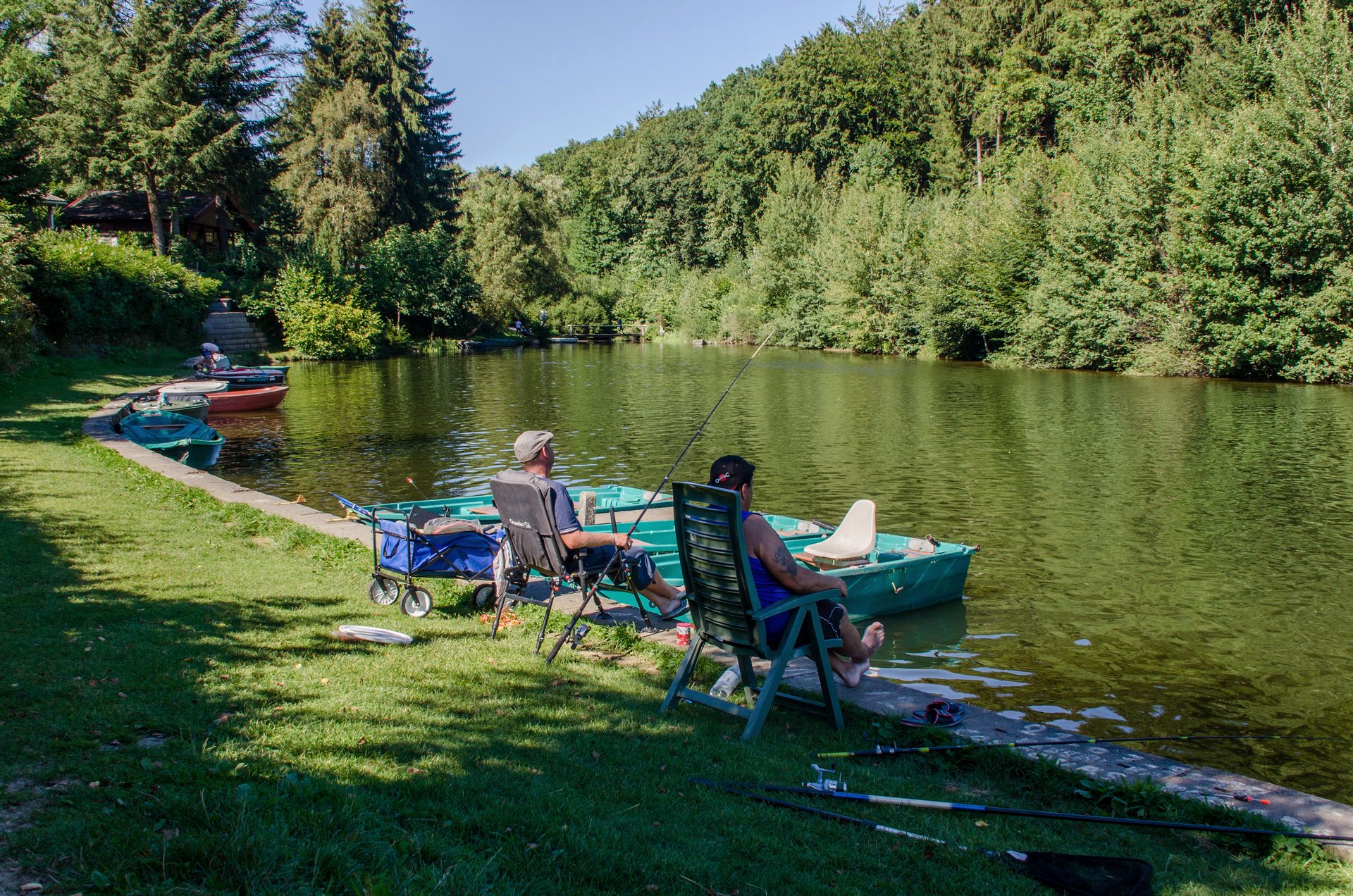 Aktivitäten auf und um den See - Waimes Hautes Fagnes - photo 19